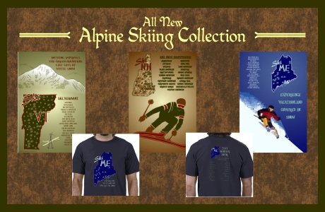 Alpine Skiing Posters & Shirts